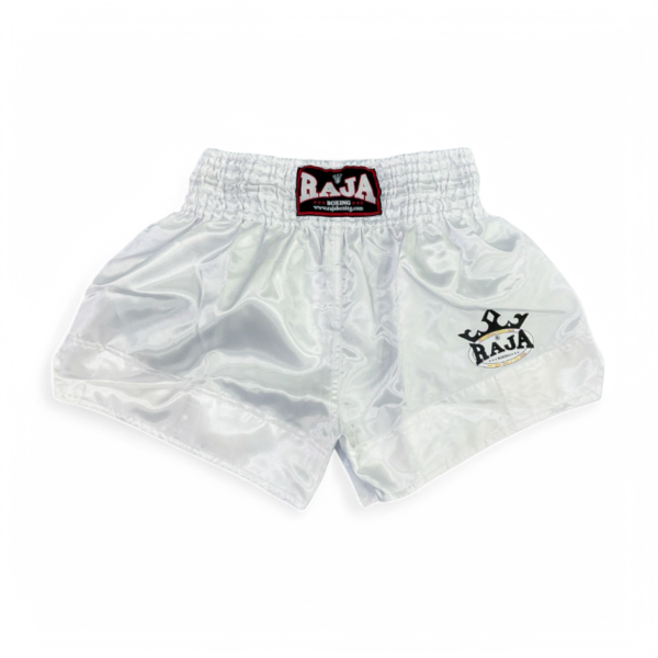 RAJA ラジャ キックパンツ ムエタイ ショーツ RTB29-11 RAJA MuayThai Shorts (White) ホワイト